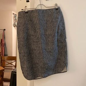 Checked Loft skirt
